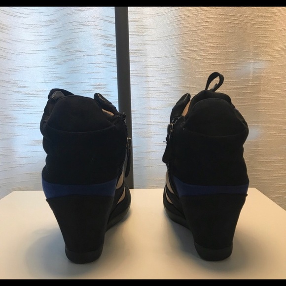 Vera Wang Color Block Wedges Sneakers - Picture 5 of 5